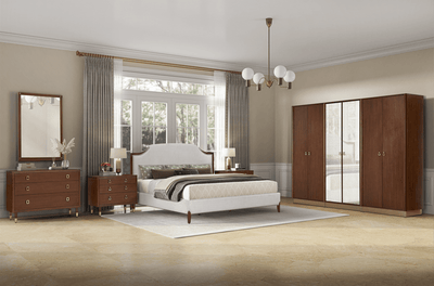 Victorian Dreams Brown Wardrobe - Al Rugaib Furniture