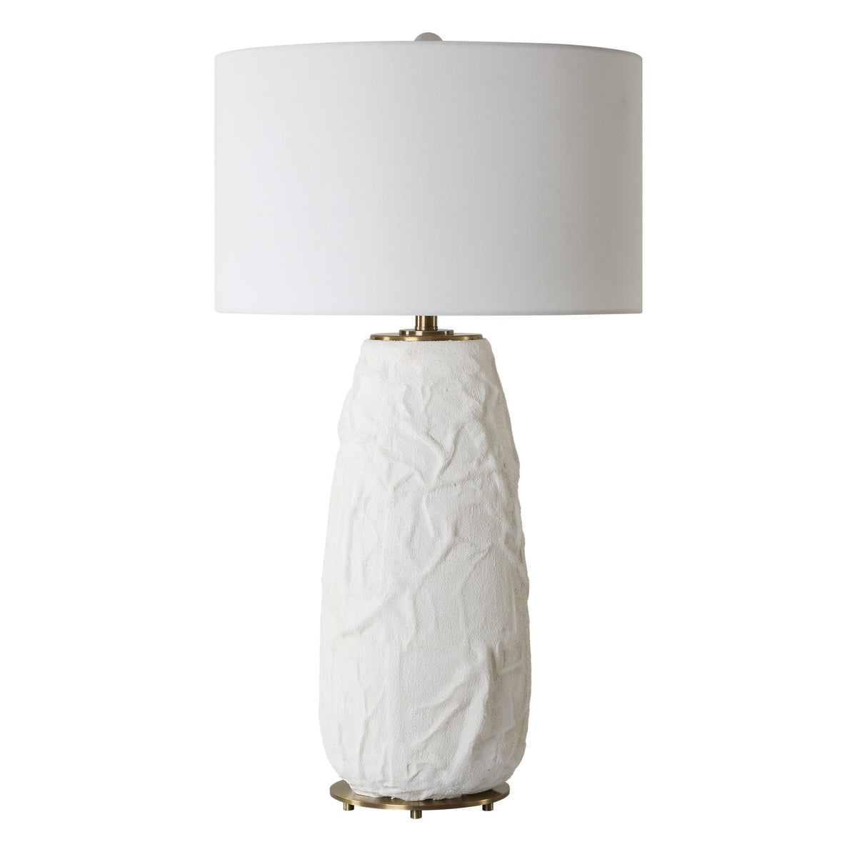 Vida White Table Lamp Table Lamps| Uttermost