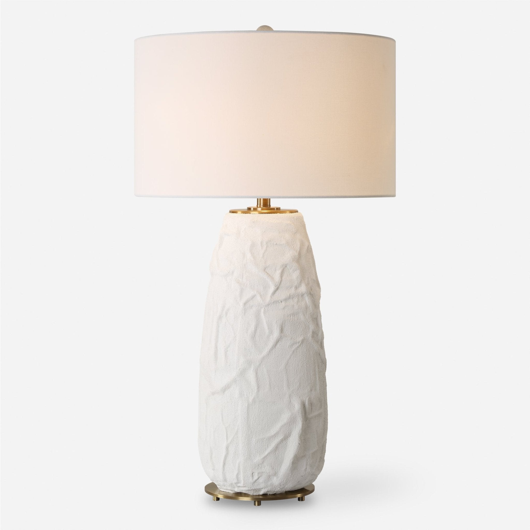 Vida White Table Lamp Table Lamps| Uttermost