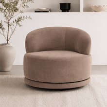 Vienna Coffee Swivel Chair