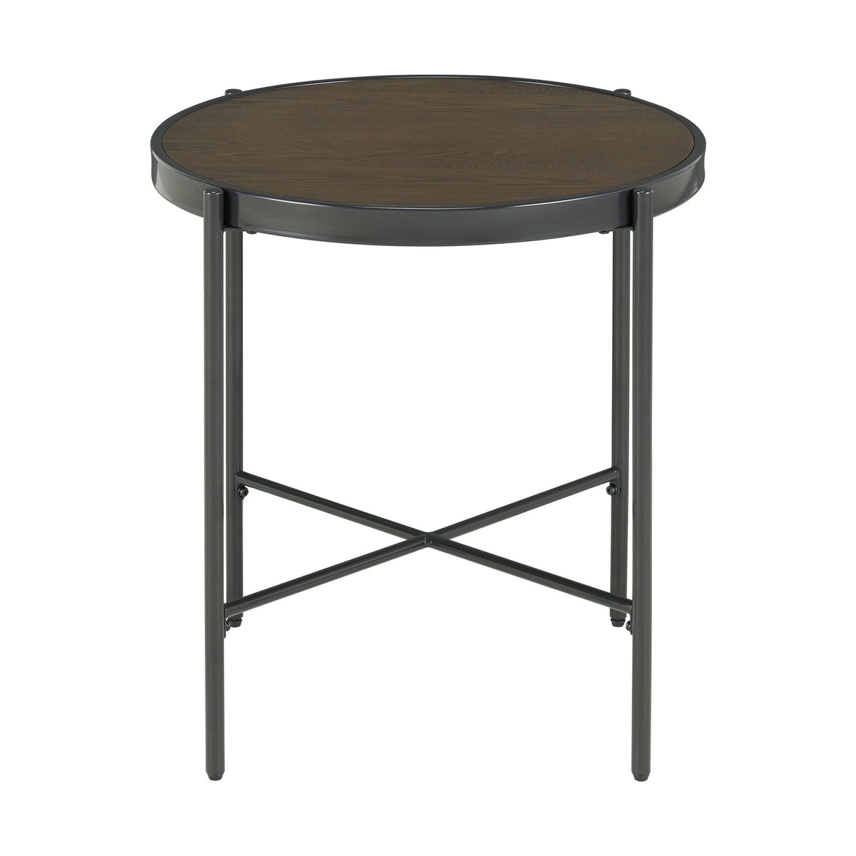 Vienna End Table W/Wood Top Coffee Tables| Roots Furniture