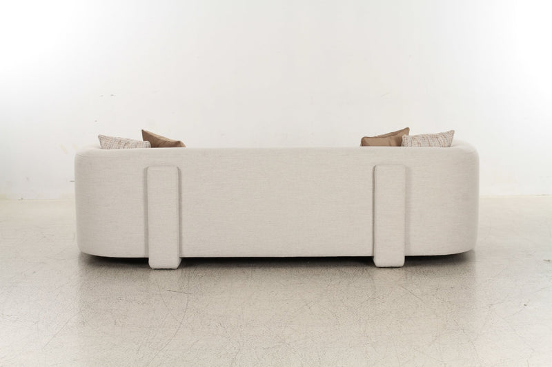 Vienna White 4 Seater Sofa - Al Rugaib Furniture