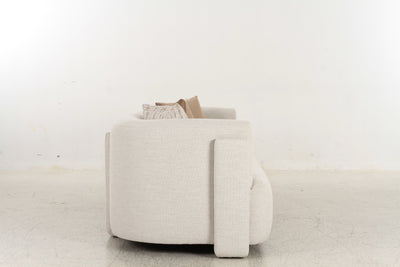 Vienna White 4 Seater Sofa - Al Rugaib Furniture