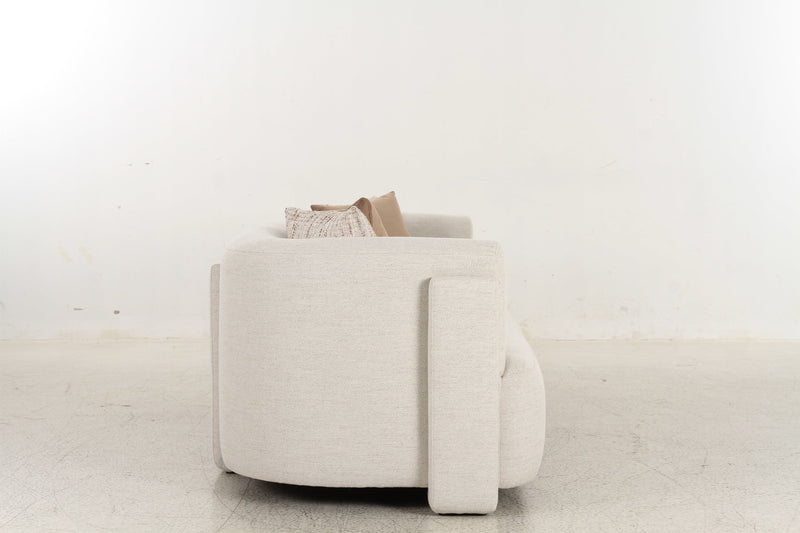 Vienna White 4 Seater Sofa - Al Rugaib Furniture