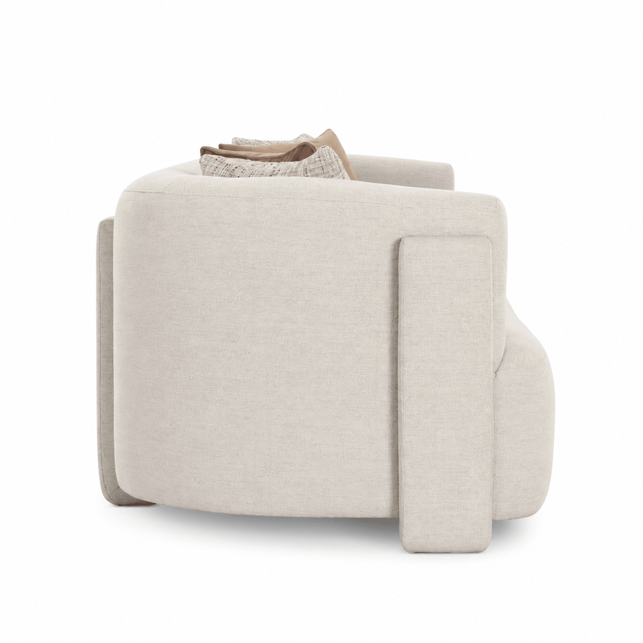 Vienna White 4 Seater Sofa XL Sofas| AlRugaib Furniture