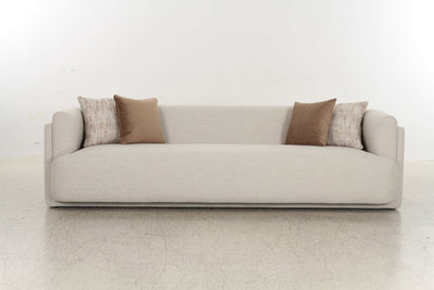 Vienna White 4 Seater Sofa - Al Rugaib Furniture