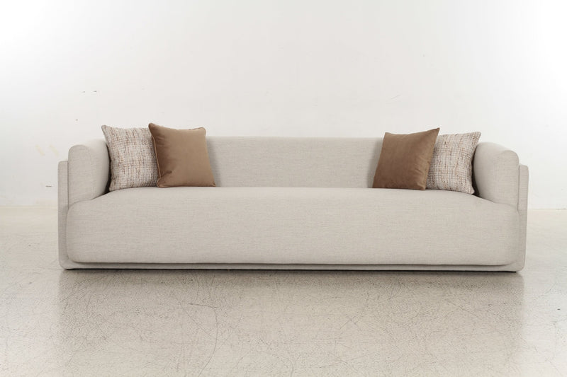 Vienna White 4 Seater Sofa - Al Rugaib Furniture