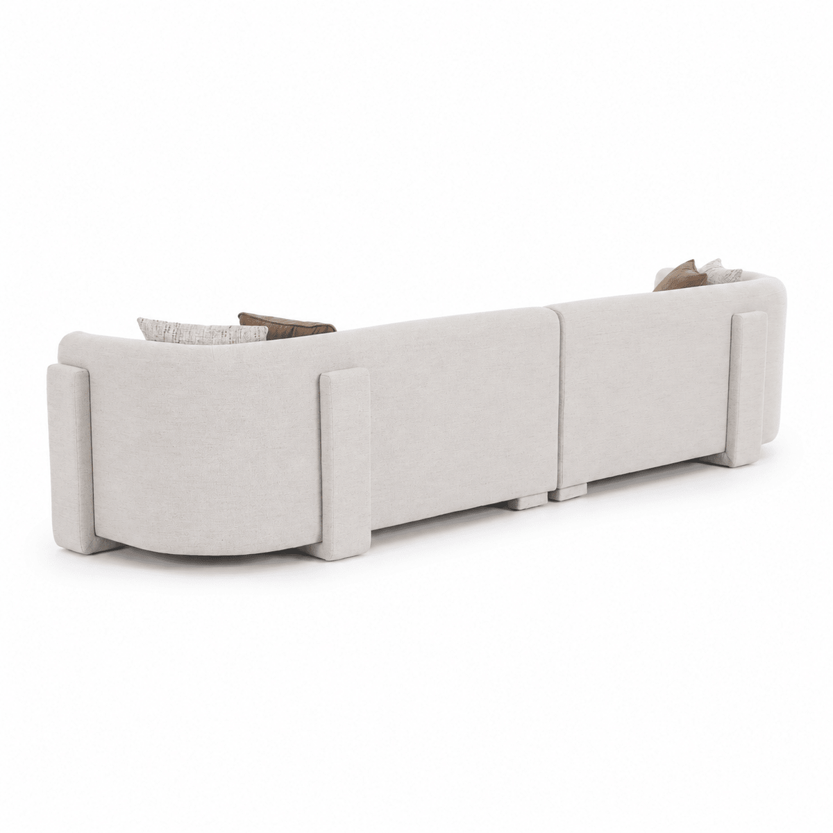Vienna White 6 Seater Sofa 356 cm Sofas & Loveseats| Roots Furniture