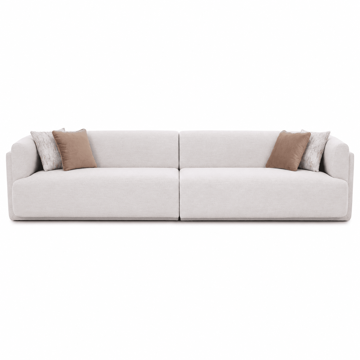 Vienna White 6 Seater Sofa 356 cm Sofas & Loveseats| Roots Furniture