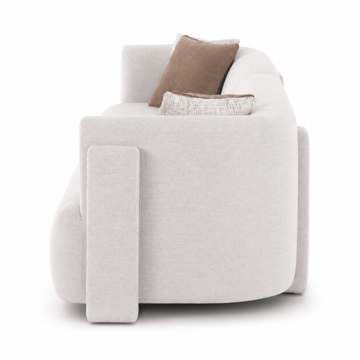 Vienna White 6 Seater Sofa 356 cm Sofas & Loveseats| Roots Furniture
