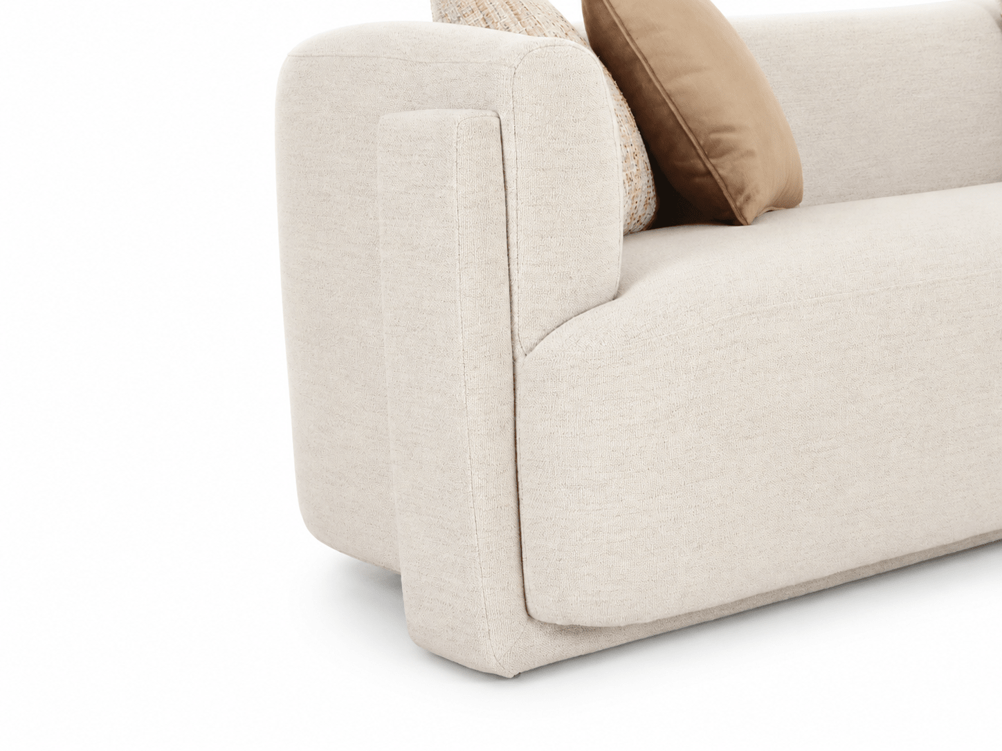 Vienna White Sofa Sofas & Loveseats| AlRugaib Furniture
