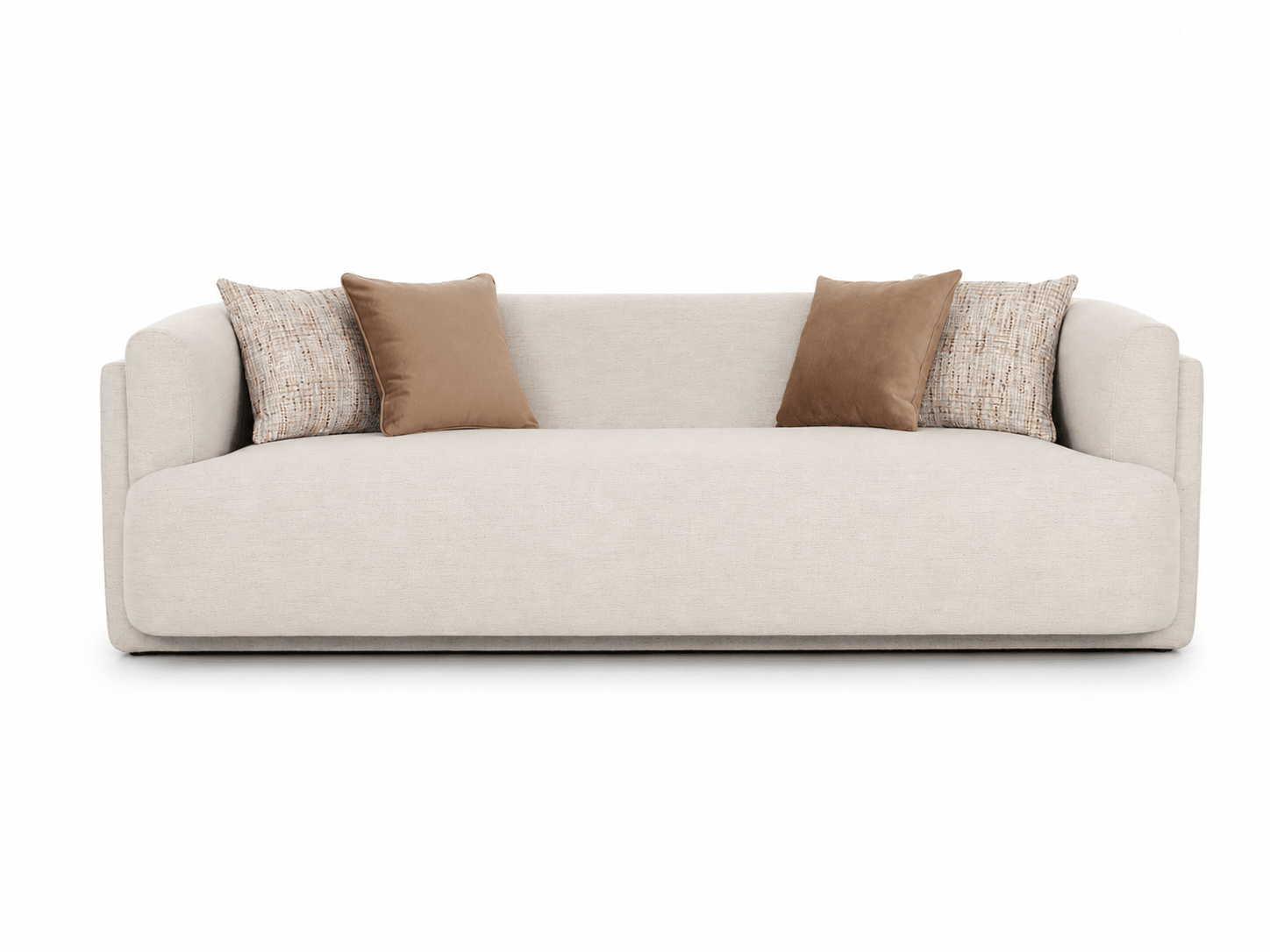 Vienna White Sofa Sofas & Loveseats| AlRugaib Furniture