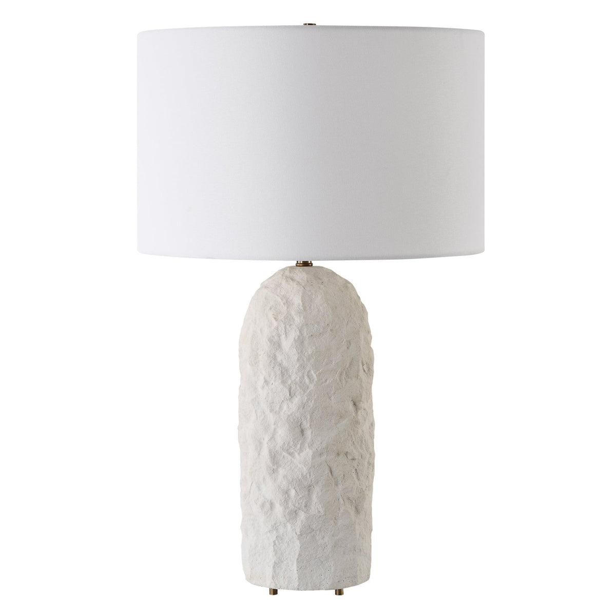 Vieste White Table Lamp Table Lamps| Uttermost