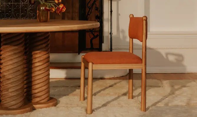 Villetta Dining Chair Deep Pink - Al Rugaib Furniture