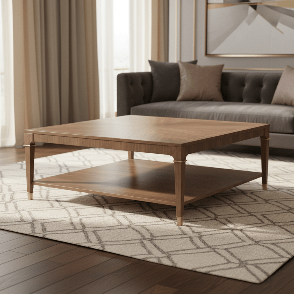 Vincent Square coffee Table Coffee Tables| AlRugaib Furniture