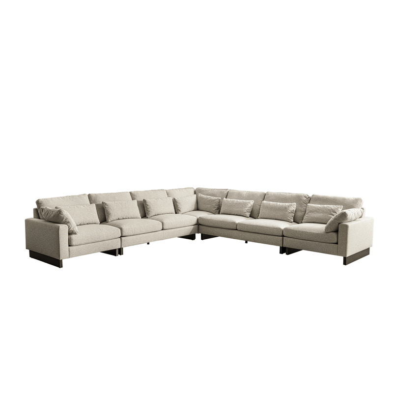 Violin Beige 1 Seater Laf - Al Rugaib Furniture