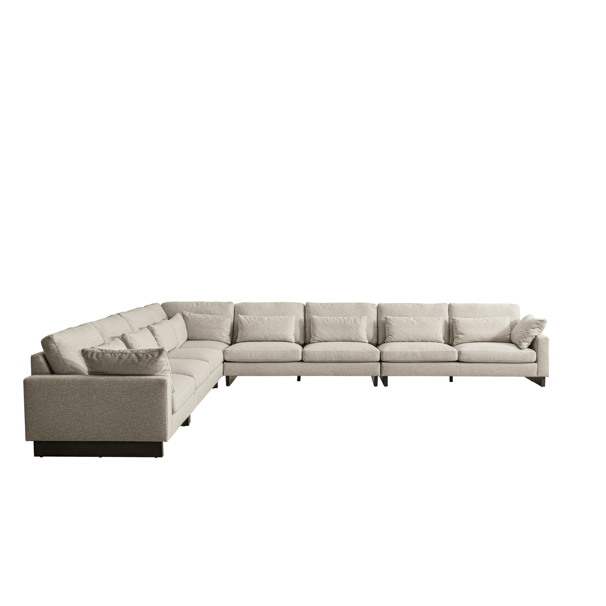 Violin Beige 2 Seater Raf Sectionals| Roots Furniture