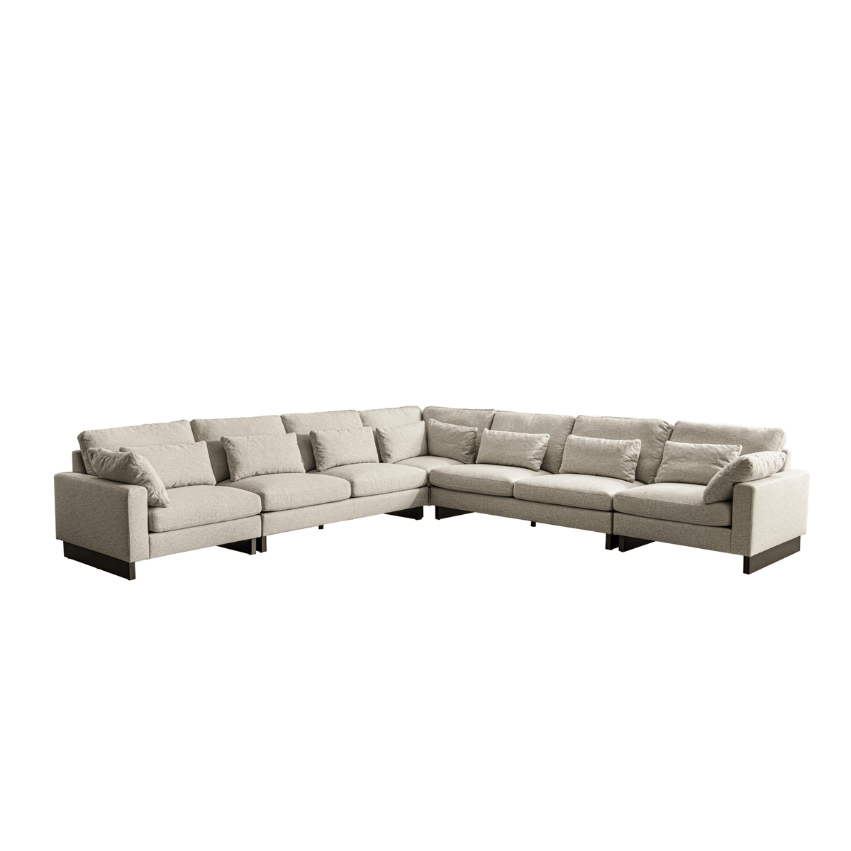 Violin Beige Corner Sectionals| Roots Furniture