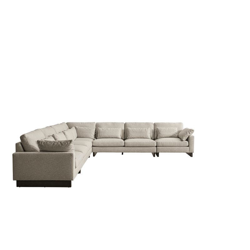 Violin Beige Corner - Al Rugaib Furniture