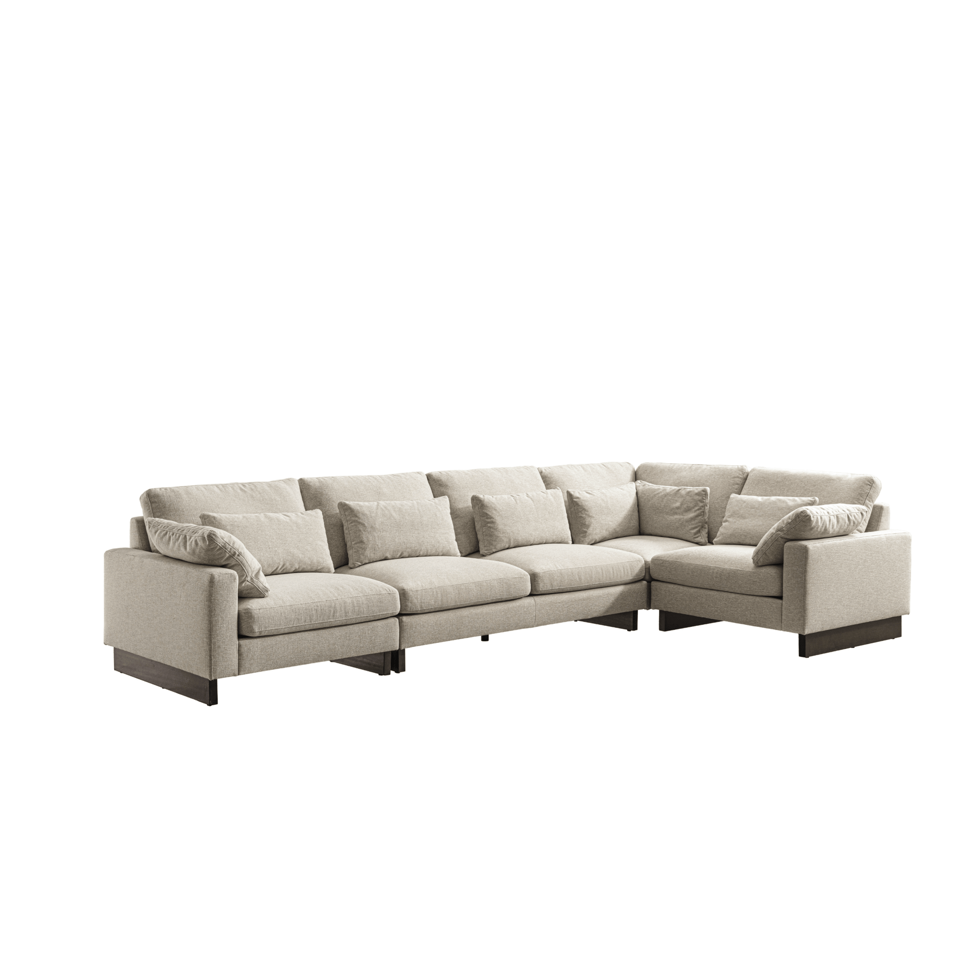 Violin Beige Corner Sectionals| Roots Furniture