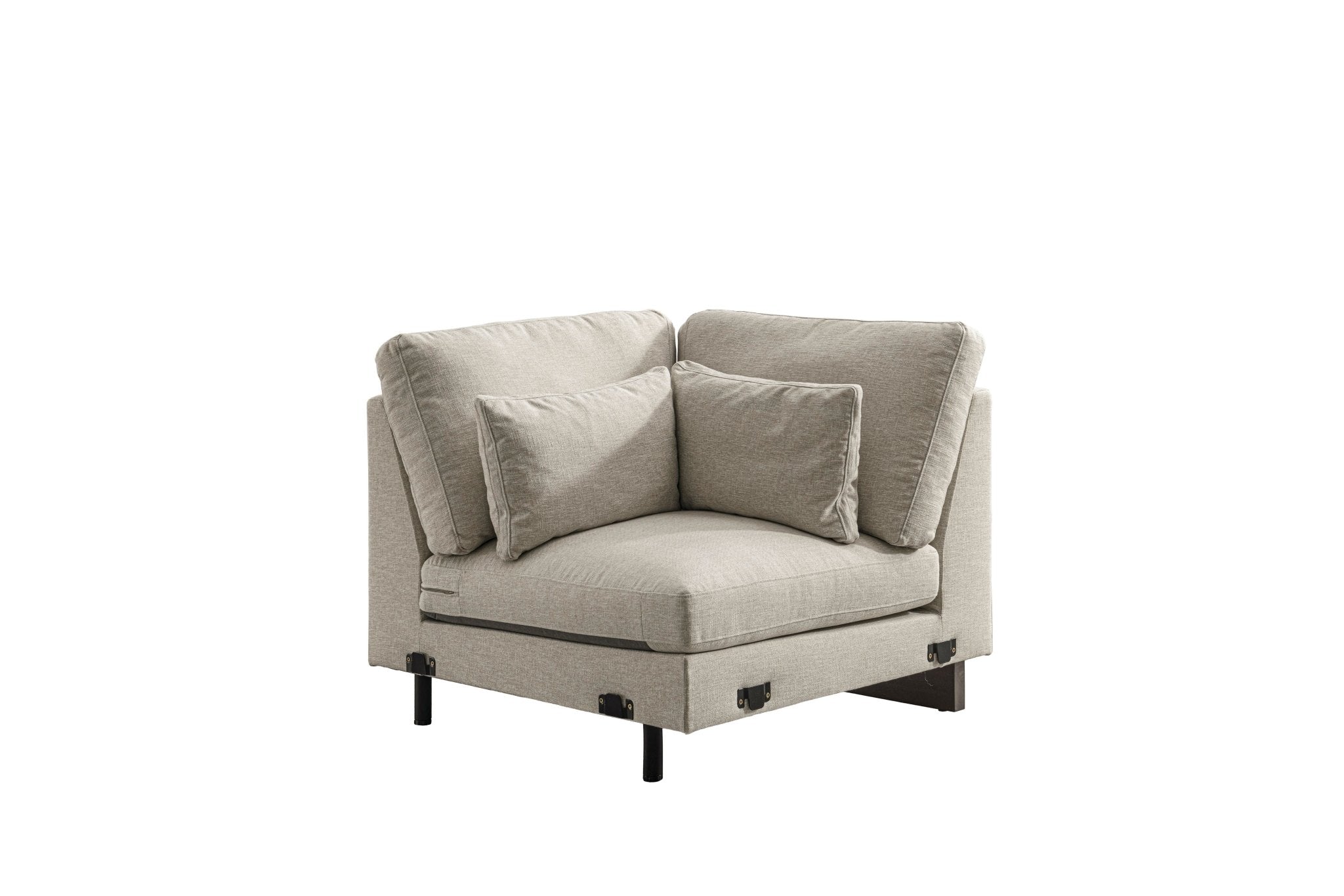 Violin Beige Corner Sectionals| Roots Furniture