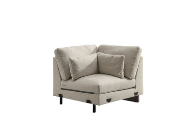 Violin Beige Corner - Al Rugaib Furniture