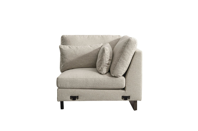 Violin Beige Corner - Al Rugaib Furniture