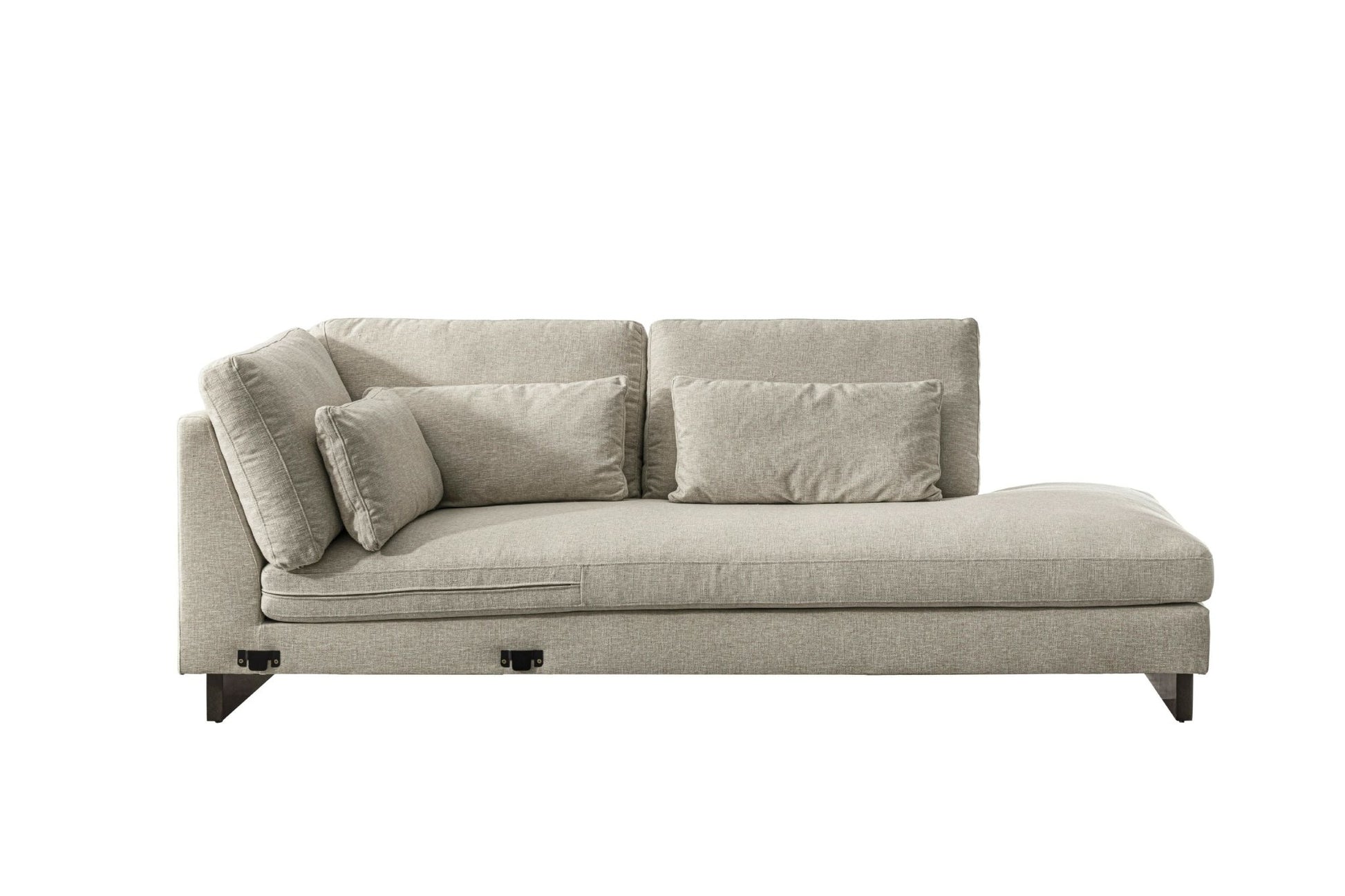 Violin Beige Right Terminal Chaise Sectionals| Roots Furniture