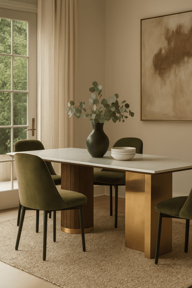 Volakas Harmony Dining Table - Al Rugaib Furniture