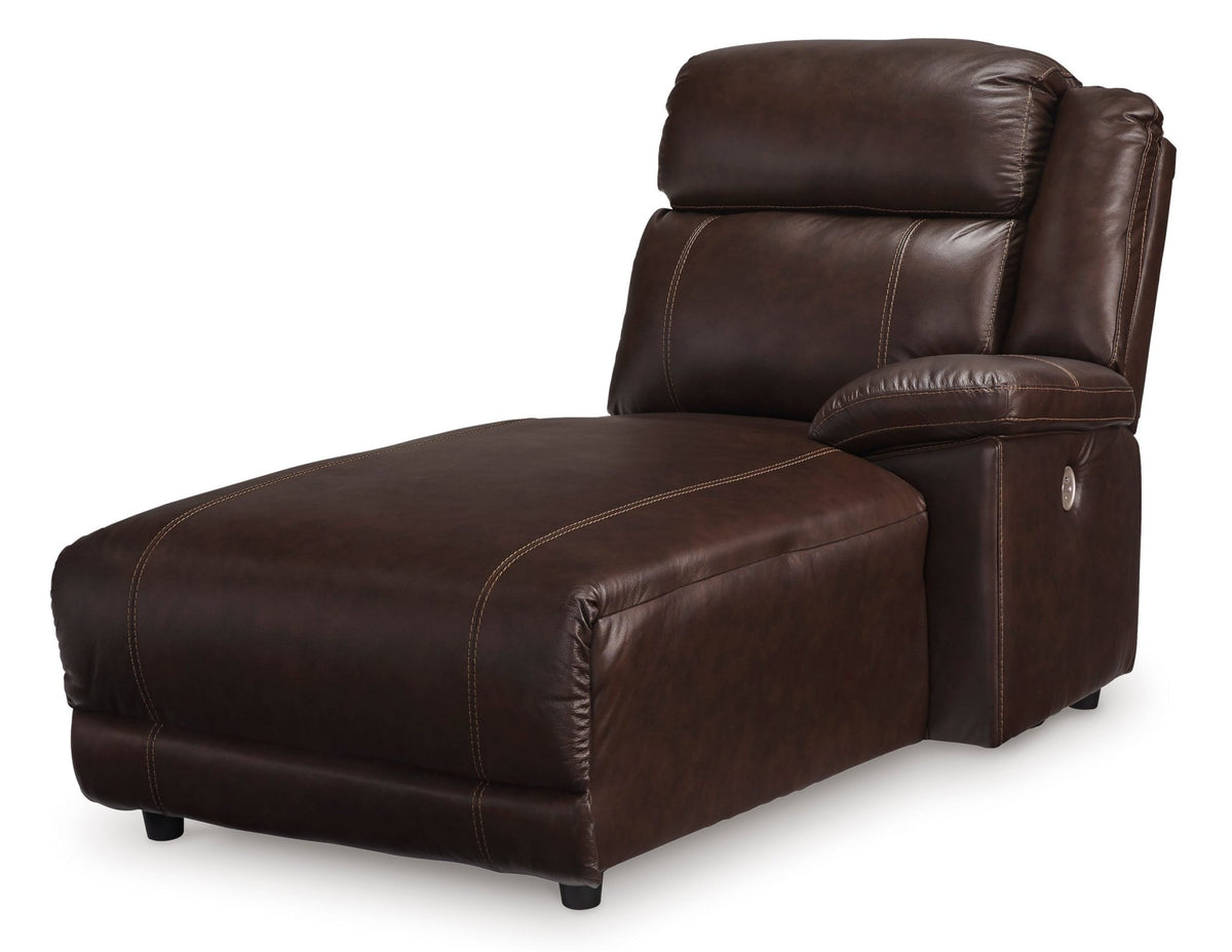 VonKurt Right-Arm Facing Power Reclining Back Chaise Chaises| Ashley Homestore
