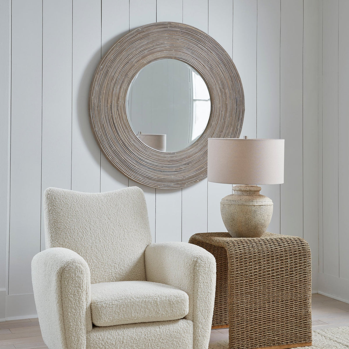 Vortex Round Mirror Mirrors| Uttermost