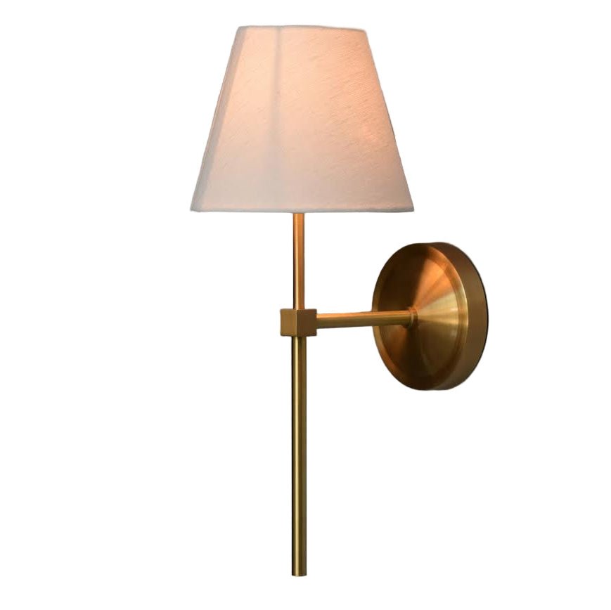 Solis Antique Brass Wall Lamp Wall Sconces| Roots Furniture