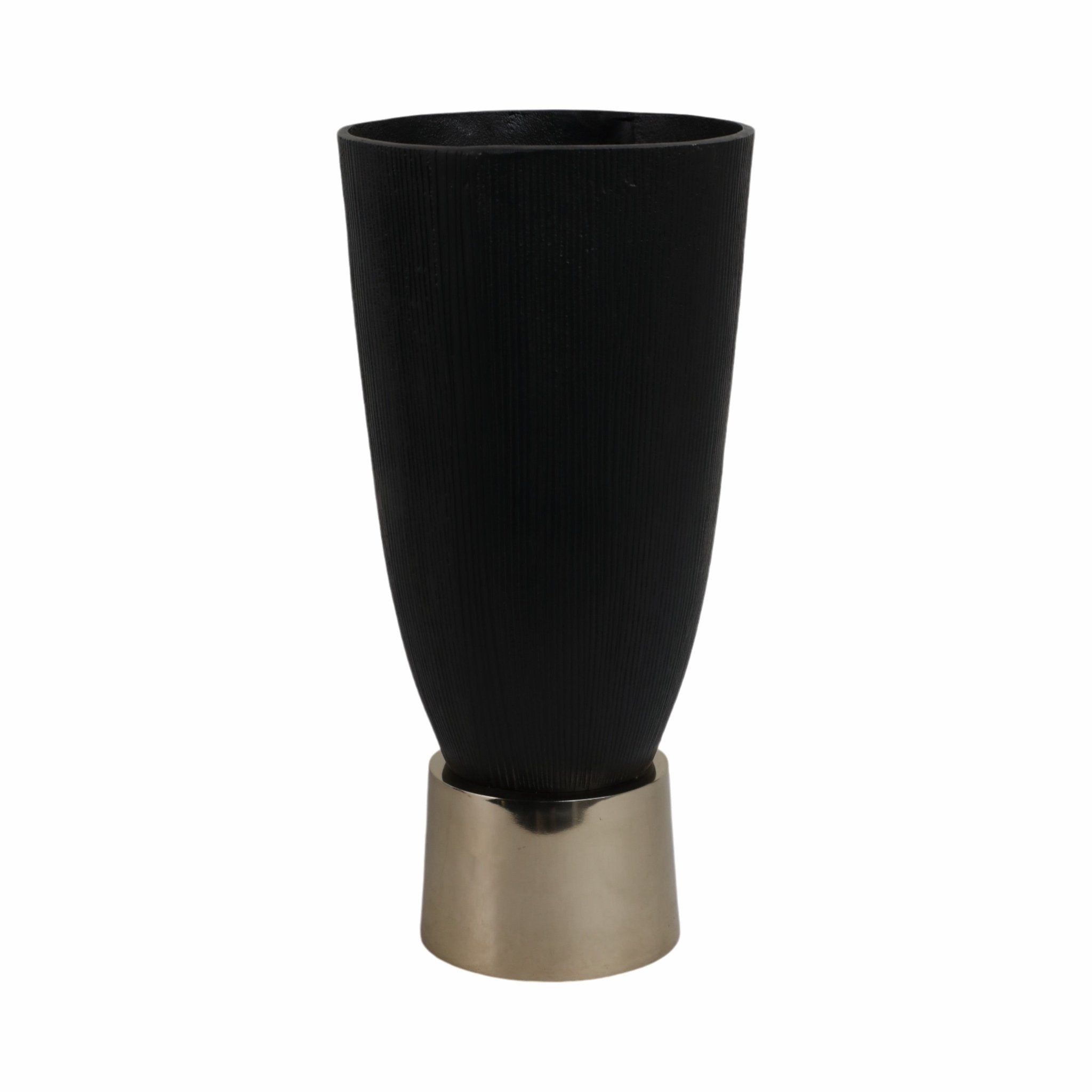 Wallmar Black And Gold Vase Vases and Jars| Sagebrook Home