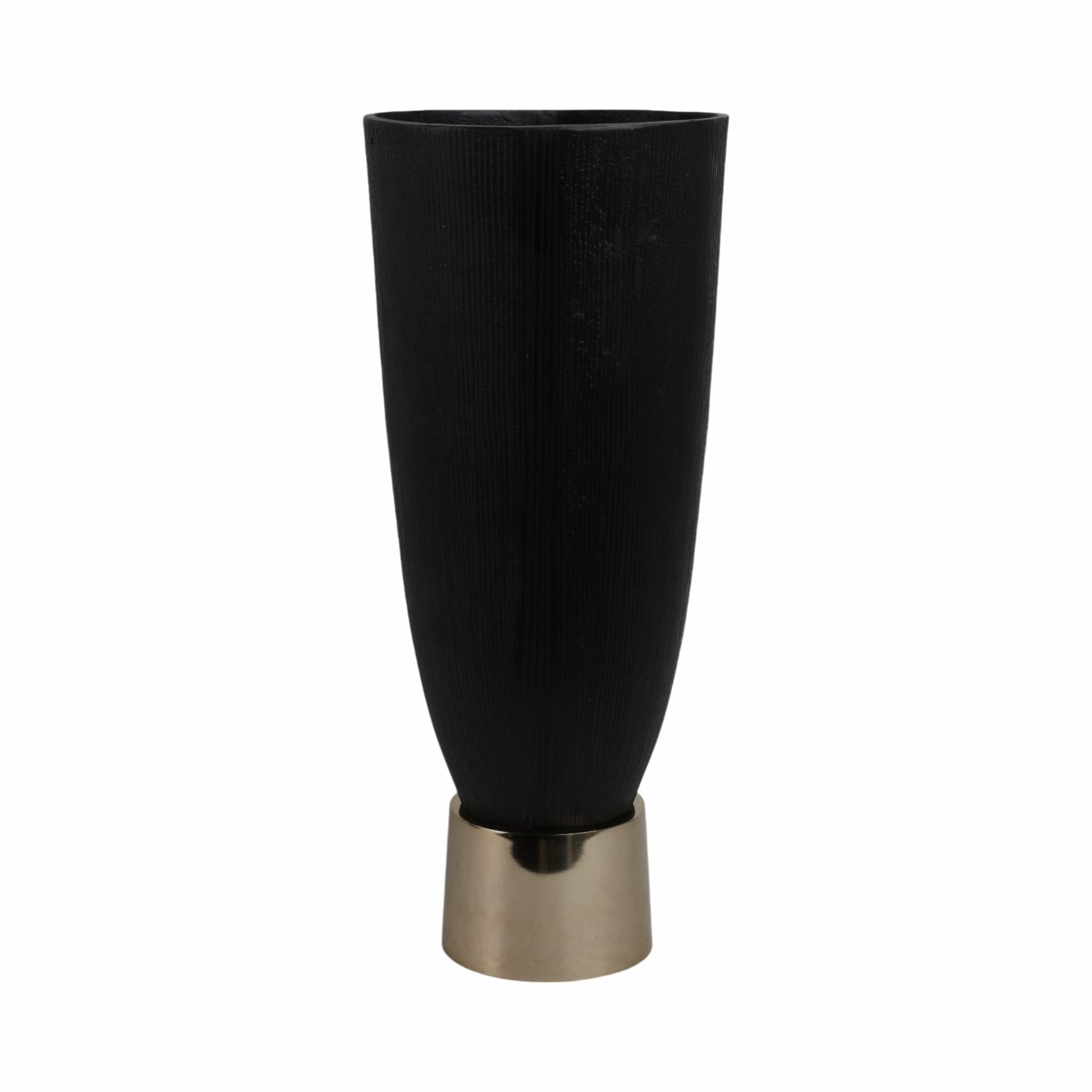 Wallmar Black And Gold Vase Vases and Jars| Sagebrook Home