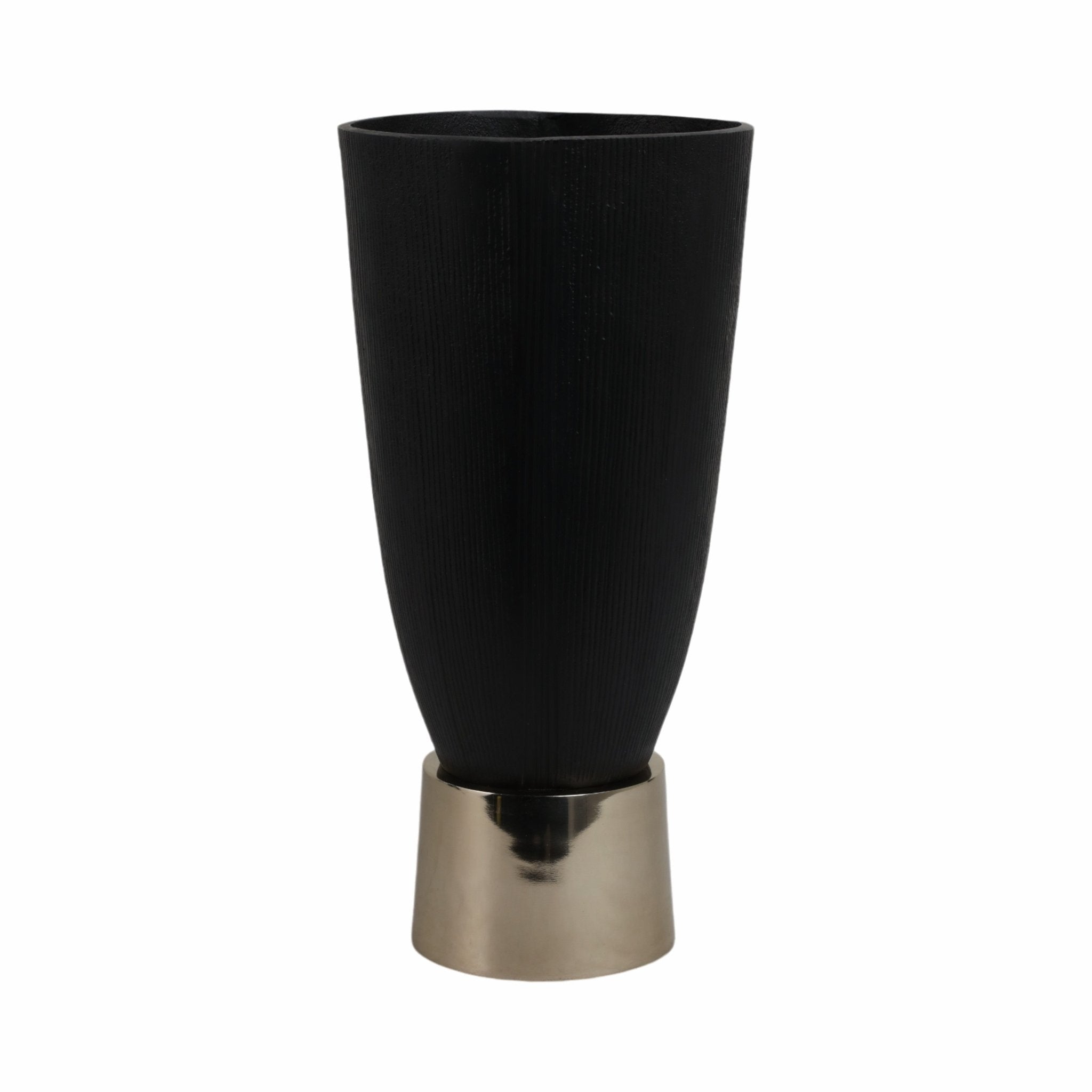 Wallmar Black And Gold Vase Vases and Jars| Sagebrook Home