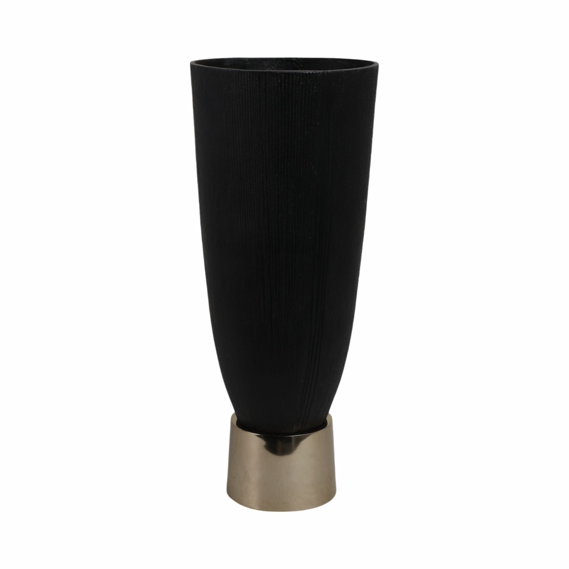 Wallmar Black And Gold Vase Vases and Jars| Sagebrook Home