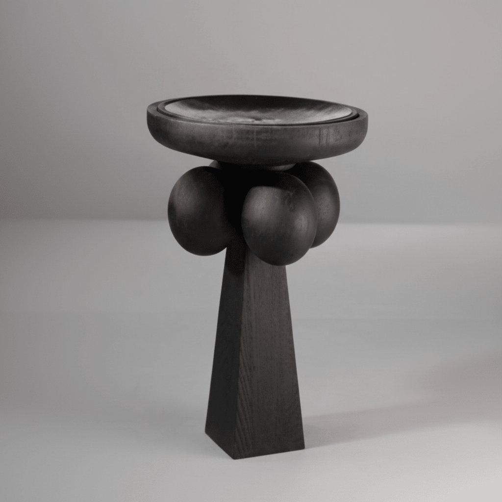 Walnut Round Cake Stand Bowl| Roots Furniture