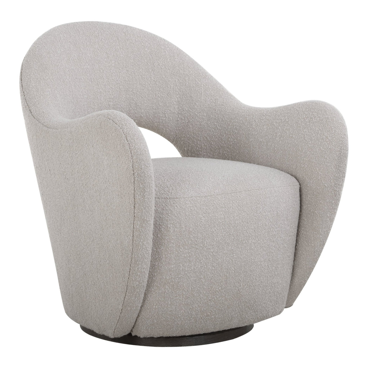 Wander Fabric Swivel Chair Chairs| Uttermost