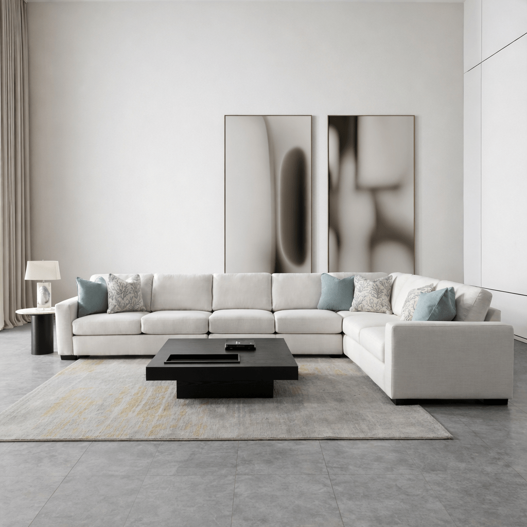 Watford Cream Sectional Sectionals| Roots Furniture