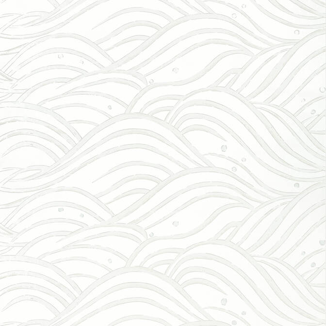 WAVES,Wallpaper Wallpaper| Thibaut Design
