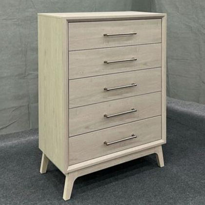 Westland 5 - Drawer Chest in Almond - Al Rugaib Furniture