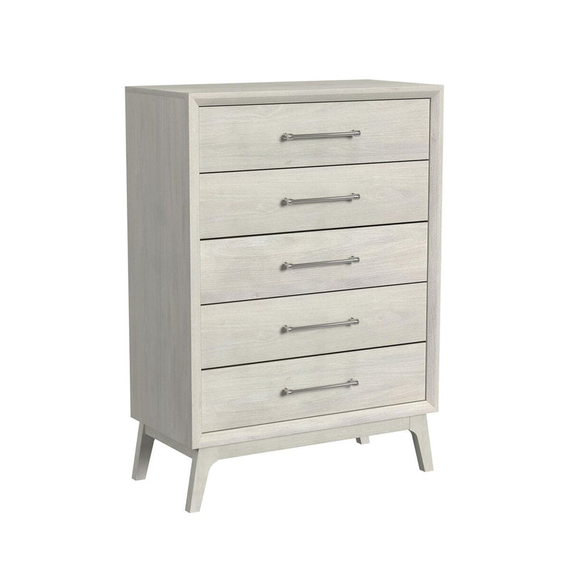 Westland 5 - Drawer Chest in Almond - Al Rugaib Furniture