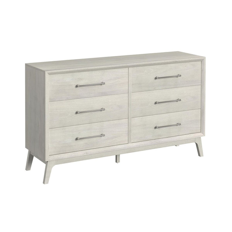 Westland 6 - Drawer Dresser in Almond - Al Rugaib Furniture