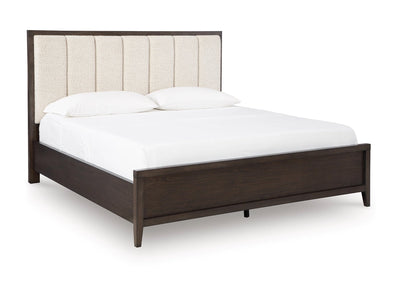 Westonfort King Upholstered Panel Bed - Al Rugaib Furniture