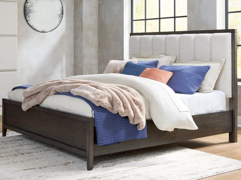 Westonfort King Upholstered Panel Bed - Al Rugaib Furniture