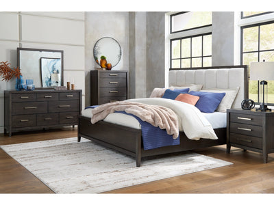 Westonfort King Upholstered Panel Bed - Al Rugaib Furniture