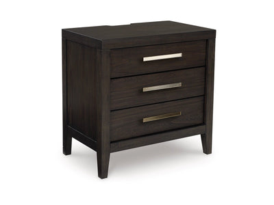 Westonfort Three Drawer Night Stand - Al Rugaib Furniture