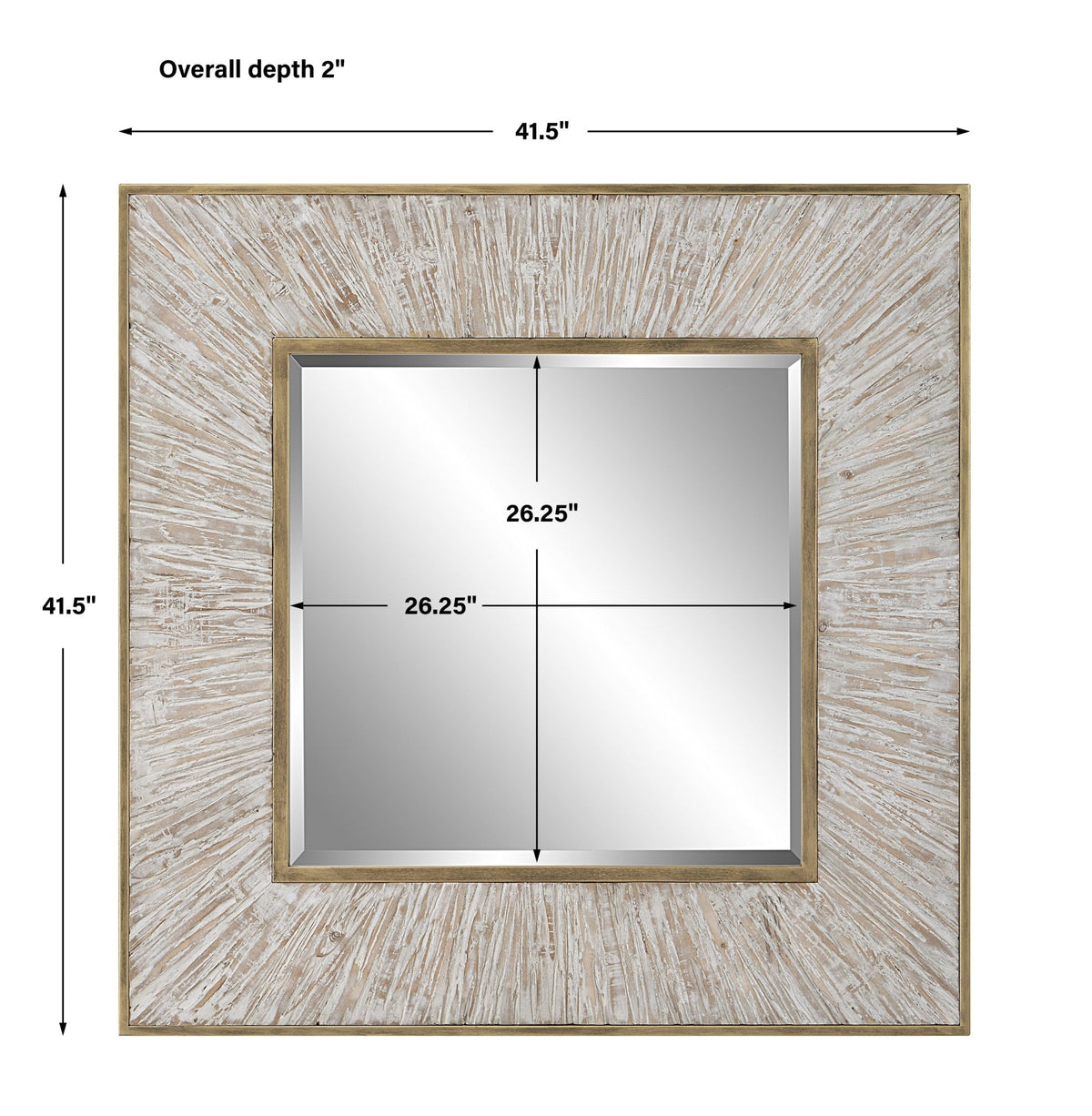Wharton Square Mirror Mirrors| Uttermost