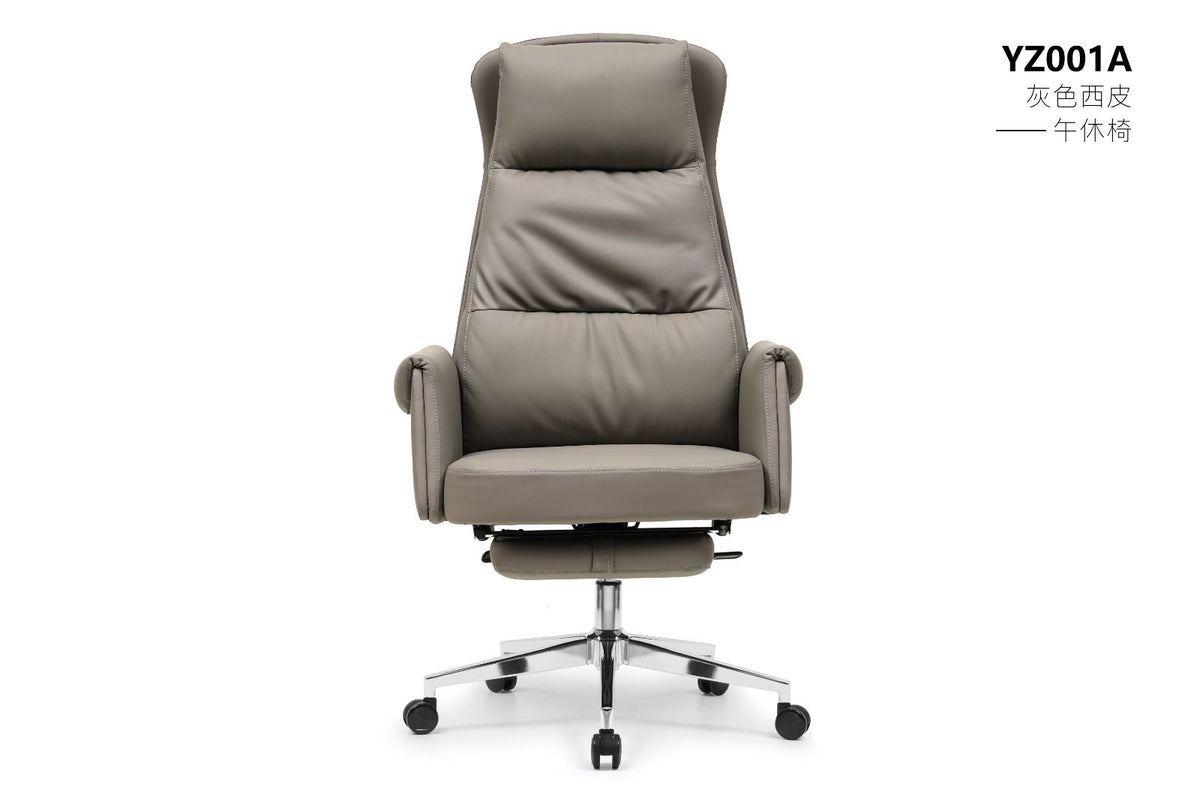 High Back Chair With Footrest