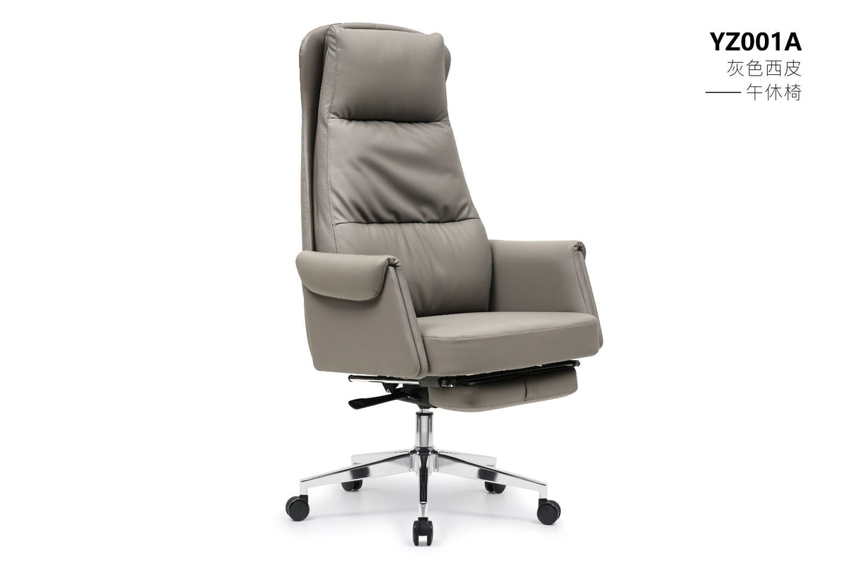 High Back Chair With Footrest